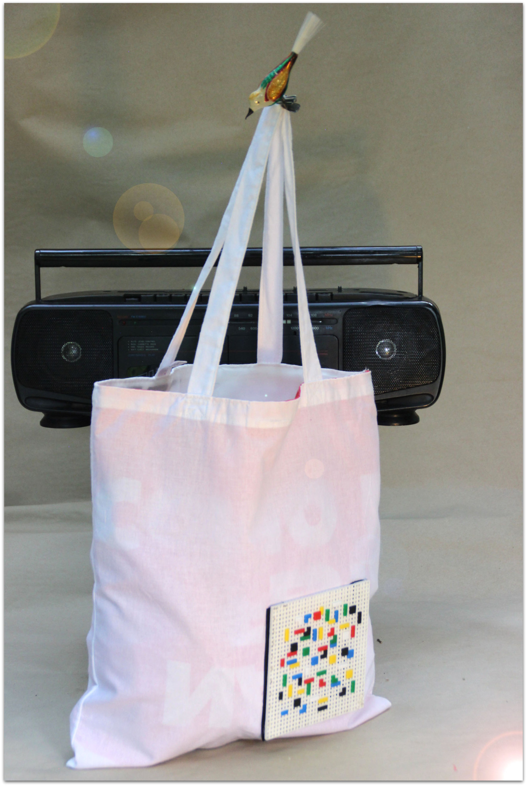 Ela maluca - Original White Tote Bag Ela maluca - Original White Tote Bag
