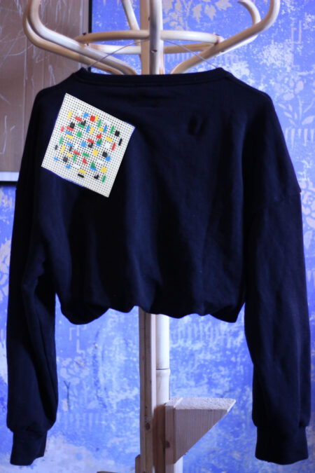 Black Short -for Covers- Sweatshirt | S/M - Ela maluca