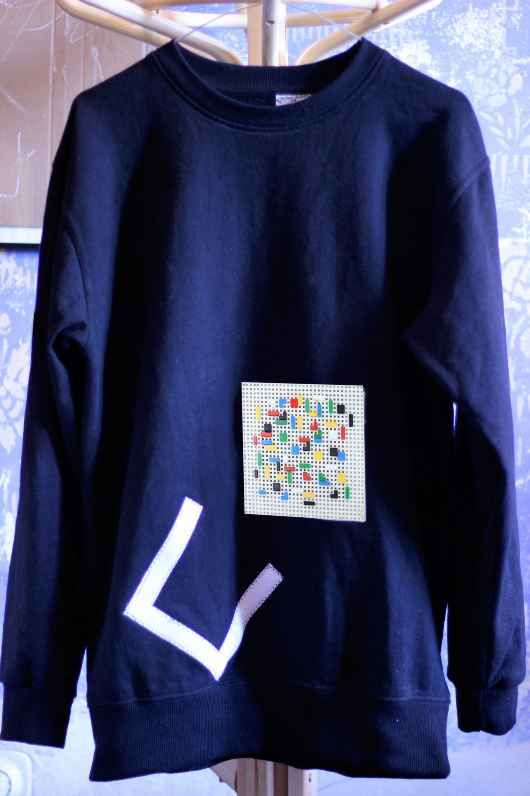 IMG_1526_mosaic Black -for Covers- Sweatshirt | M - Ela maluca
